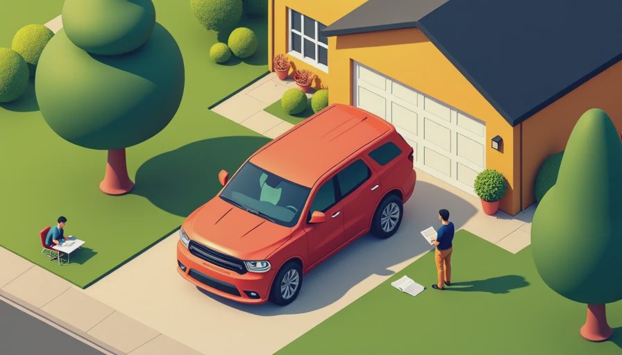 Visual context for who owns dodge