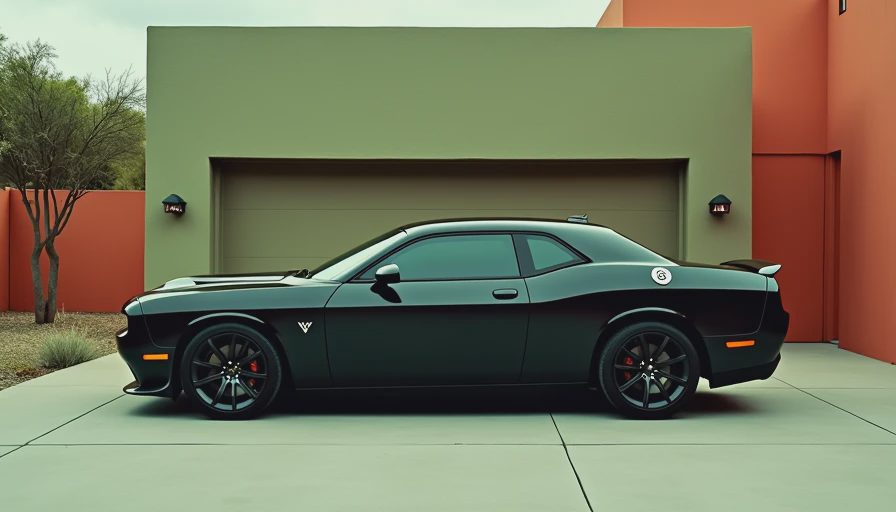 Visual context for black ghost challenger