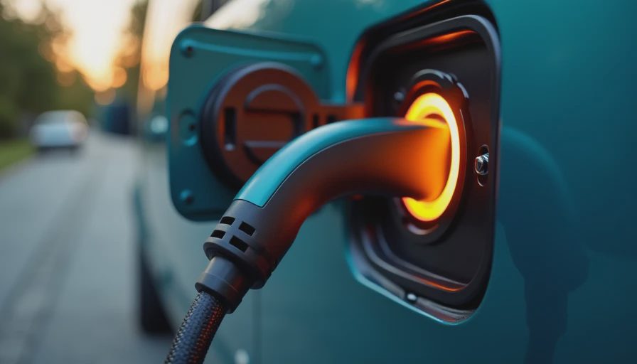Visual context for electric minivan