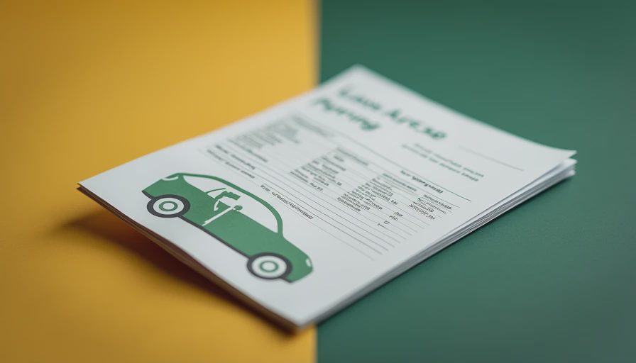 Visual context for electric vehicle lease deals