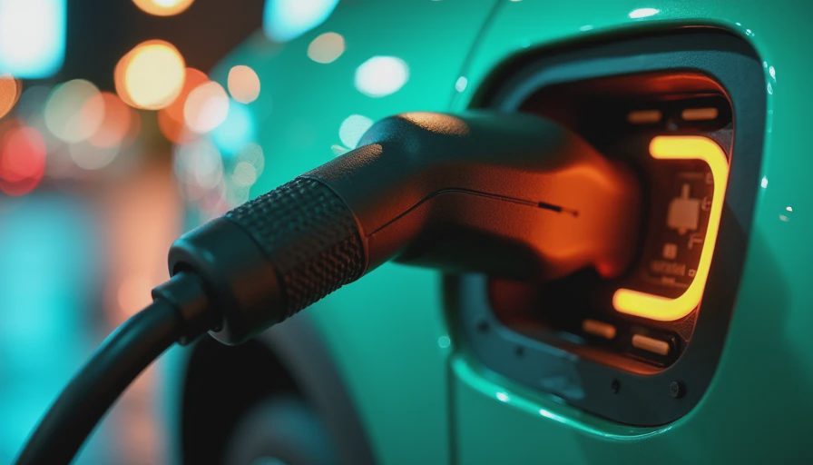 Visual context for plug in hybrid minivan